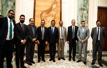 Meeting of CII delegation with President of Republic of Madagascar